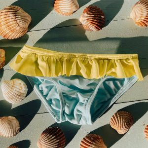 UP3703 CULETÍN DE BAÑO DE NIÑA BEBÉ ZIGZAG DE 0 A 6 MESES TINYTEO