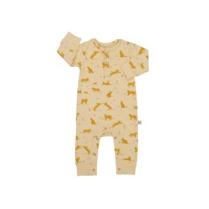 UP3761 ENTERIZO CON BOTONES «WILDCAT WONDERLAND» ITALIAN STRAW RED CARIBOU