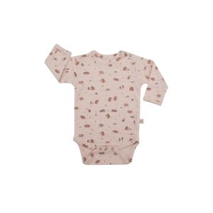 UP3438 BODY 100% ALGODÓN PIMA «WOODLAND HEDGIES» SILVER PEONY RED CARIBOU