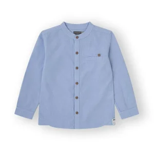 UP10231 Camisa Cuello Mao Azul Canada House