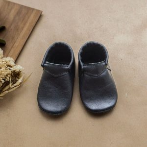 UP4777 ZAPATOS CITY NEGRO 100 % DE CUERO MINIMOX