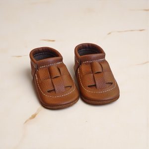 UP4781 ZAPATOS FRANCISCANAS KAMEL 100 % DE CUERO MINIMOX