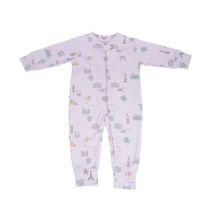 UP3779 ENTERIZO MANGA LARGA ALGODÓN PIMA TRAVEL LAVANDER PIMA LIMA