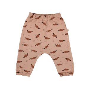 UP3864 JOGGER ORNITORRINCOS 100% ALGODÓN PIMA RED CARIBOU