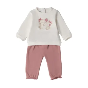 UP10120 Chandal 2 Piezas Bebé iDO | Osito Flores