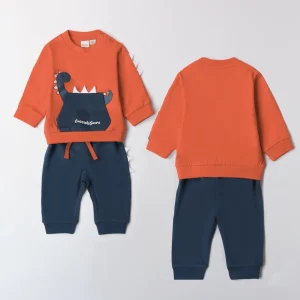 UP10119 Chandal 2 Piezas Bebé iDO | Rojo Dino