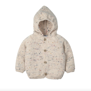 UP10084 Chaquetón Punto Capucha Mac Ilusion | Linfford Nature