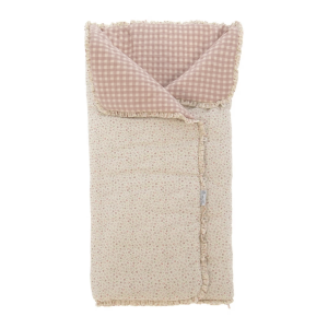 UP8882 Saco Capazo Arullo Rosy Fuentes | Reversible Flores