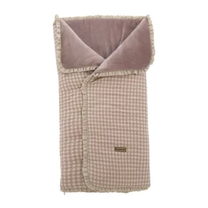 UP8880 Saco Capazo Arullo Rosy Fuentes | Reversible Vichy Pelo